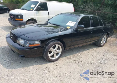 2003 Mercury Marauder из США, поврежденный, VIN 2MEHM75V03X704188